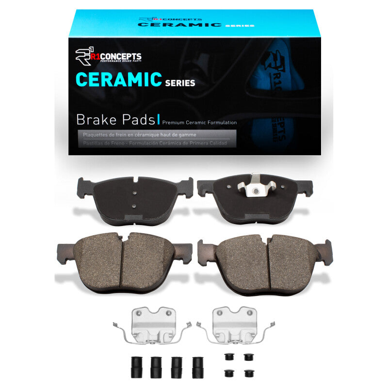 R1 Concepts R1 2007-2019 BMW X5 Front R1 Ceramic Pads & Hardware Kit