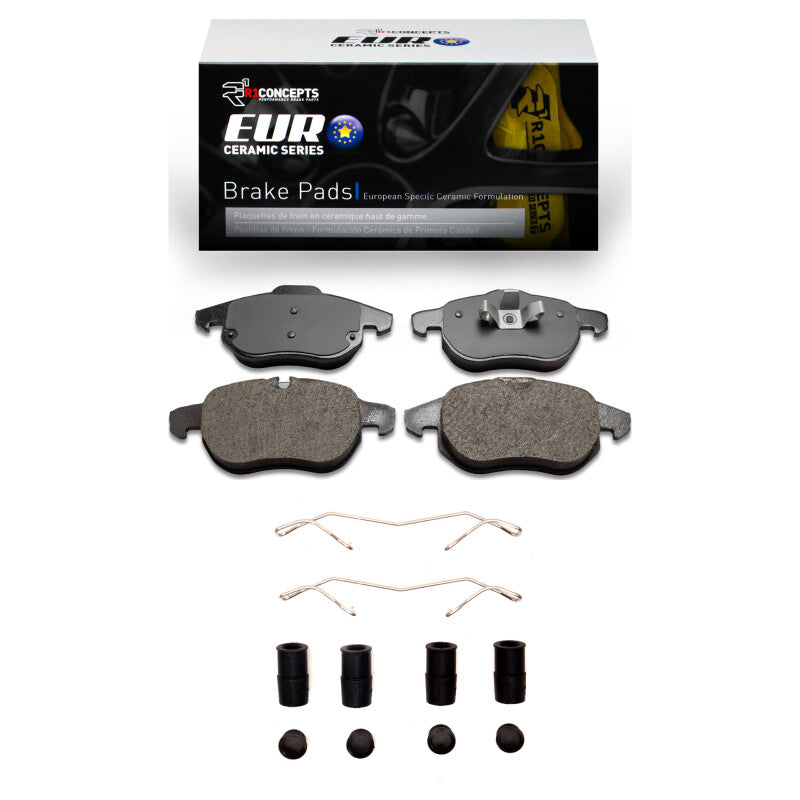 R1 Concepts R1 2003-2011 Cadillac BLS (Mexico) Front R1 Euro Ceramic Pads & Hardware Kit