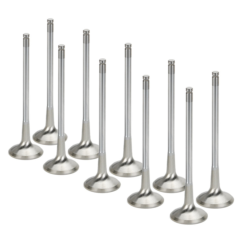 Supertech VW/Audi 2.5T FSI 5 Cyl Inconel Exhaust Valve +1mm Oversize - Set of 10
