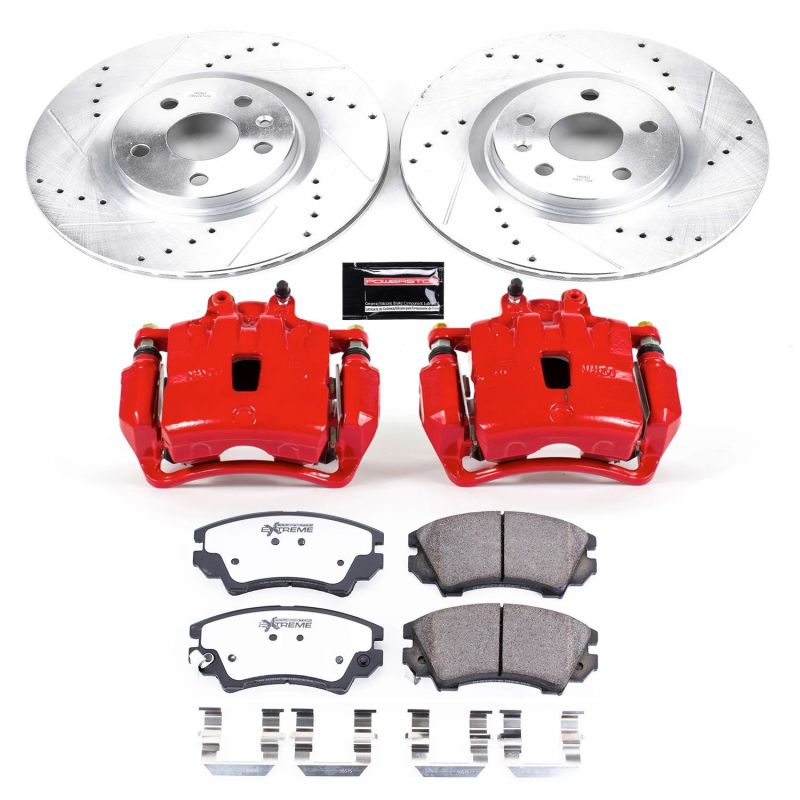 PowerStop Power Stop 11-17 Chevrolet Caprice Front Z26 Street Kit w/Cals