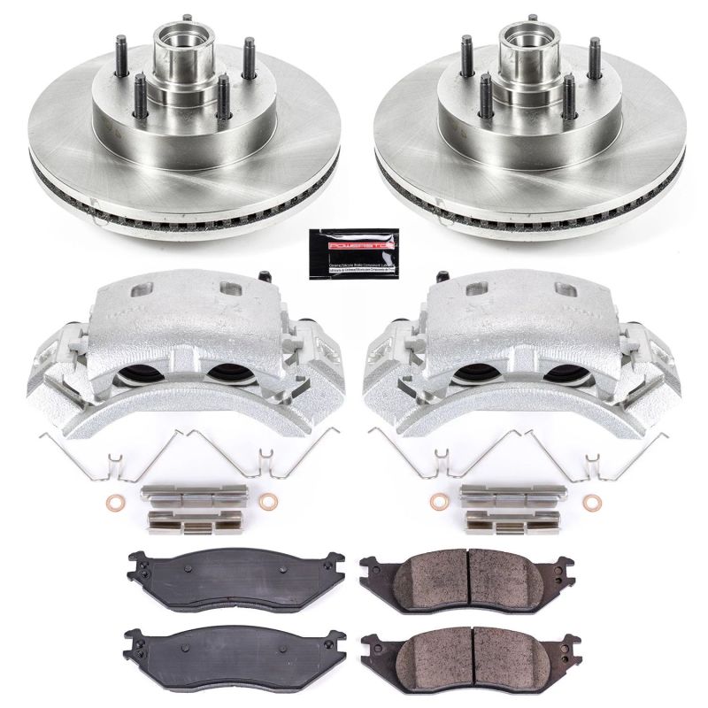 PowerStop Power Stop 04-05 Ford E-150 Club Wagon Front Autospecialty Kit w/Cals