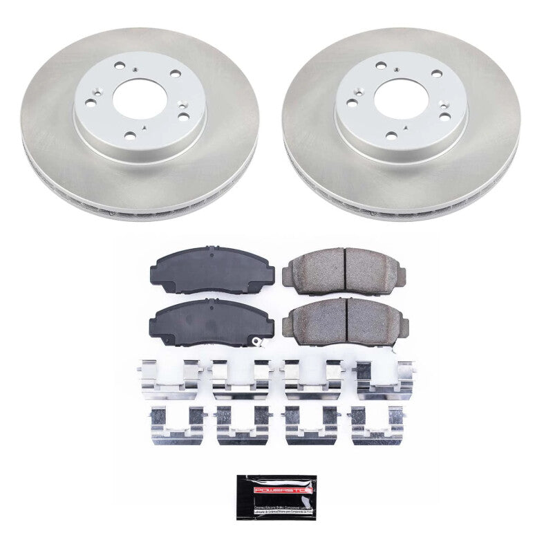 PowerStop Power Stop 03-07 Honda Accord Front Semi-Coated Rotor Kit