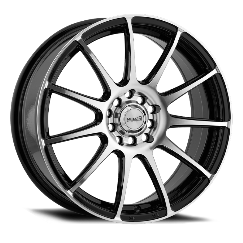 Konig Maxxim Champ 16x7 10x108/114.3 ET40 Machined Face / Gloss Black