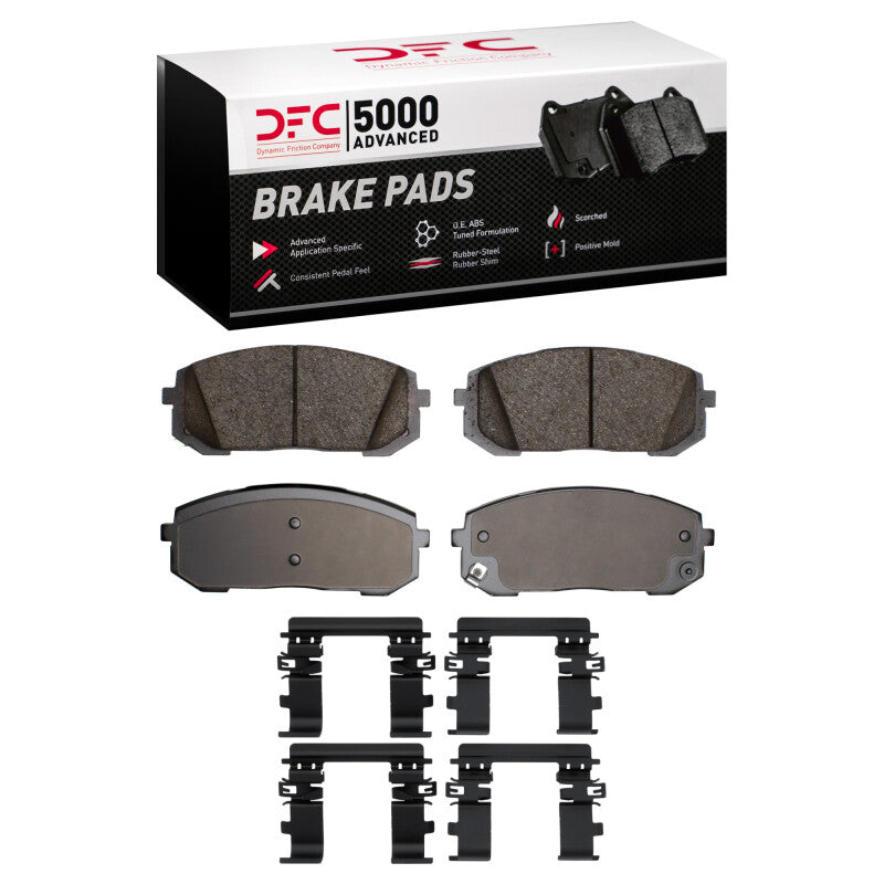 DFC 21-25 Hyundai Elantra Front 5000 Advanced Ceramic Brake Pads and Hardware Kit