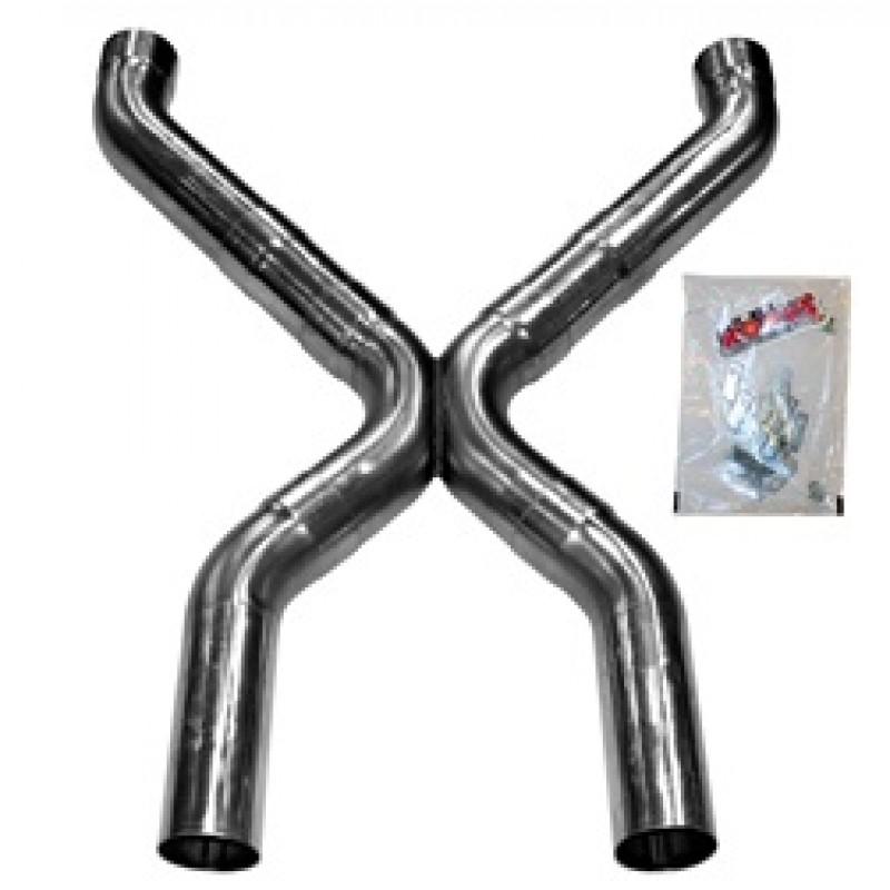 Kooks Headers Kooks Universal 1 7/8in x 3in SS Coll w/9-10in Long Body. Plus 2in for Slip