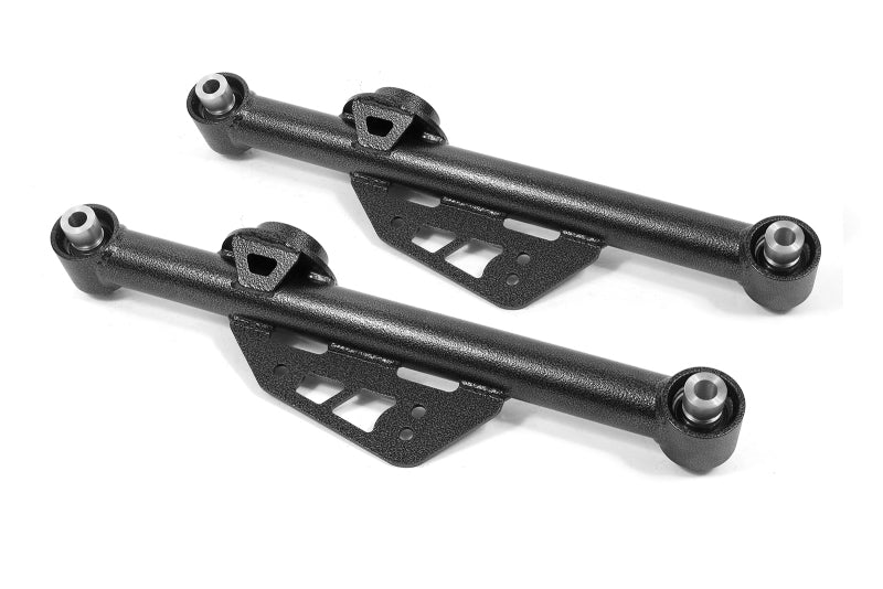 BMR Suspension BMR 99-04 Mustang Non-Adj. Lower Control Arms w/ Spherical Bearings - Black Hammertone