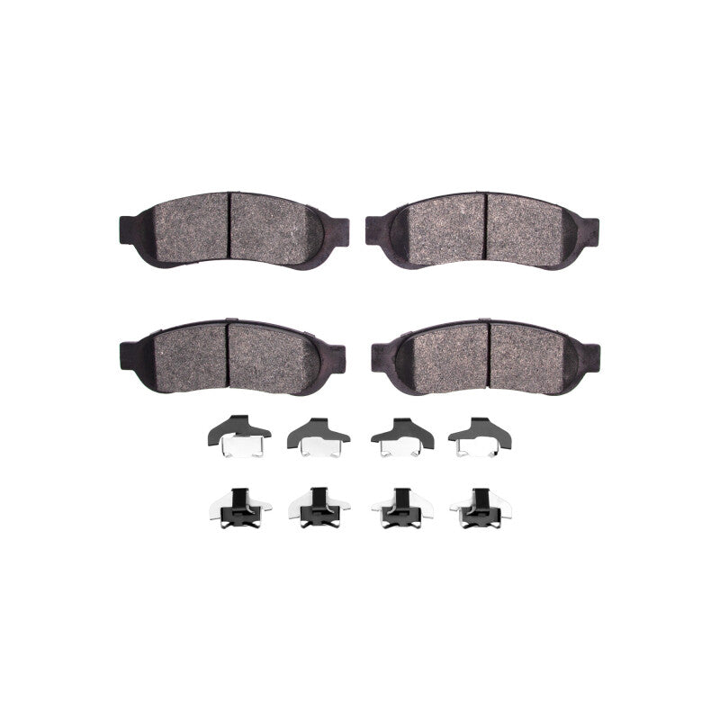 R1 Concepts R1 05-10 Ford F-350 Super Duty 4WD Rear Ceramic Pads & Hardware Kit