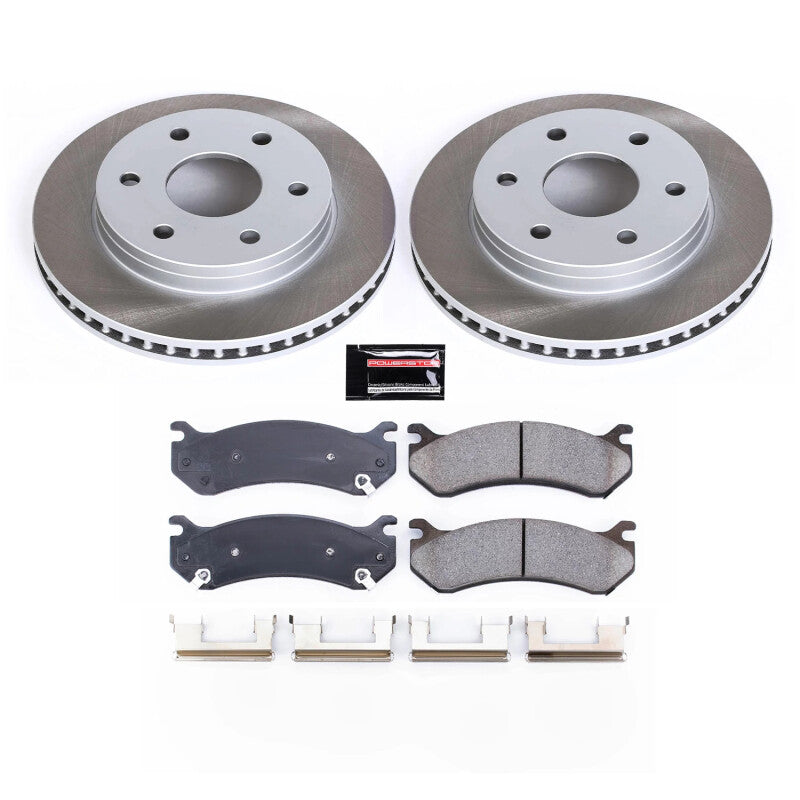 PowerStop Power Stop 00-06 GMC Yukon XL 1500 Front Semi-Coated Rotor Kit