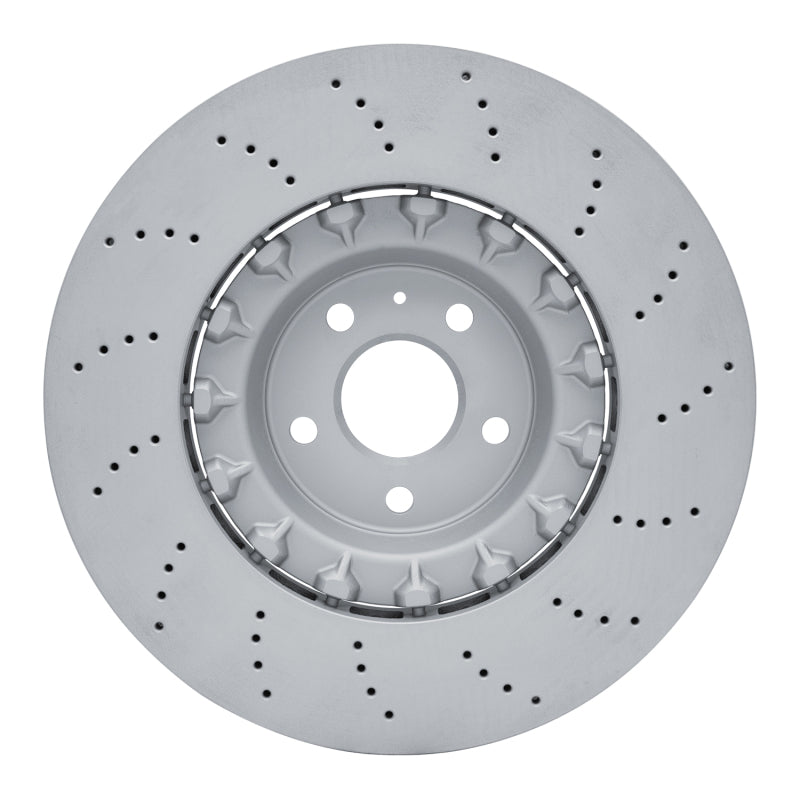DFC 22-26 Audi RS3 Front Drilled Hi-Carbon Alloy GEOMET Coated Rotor