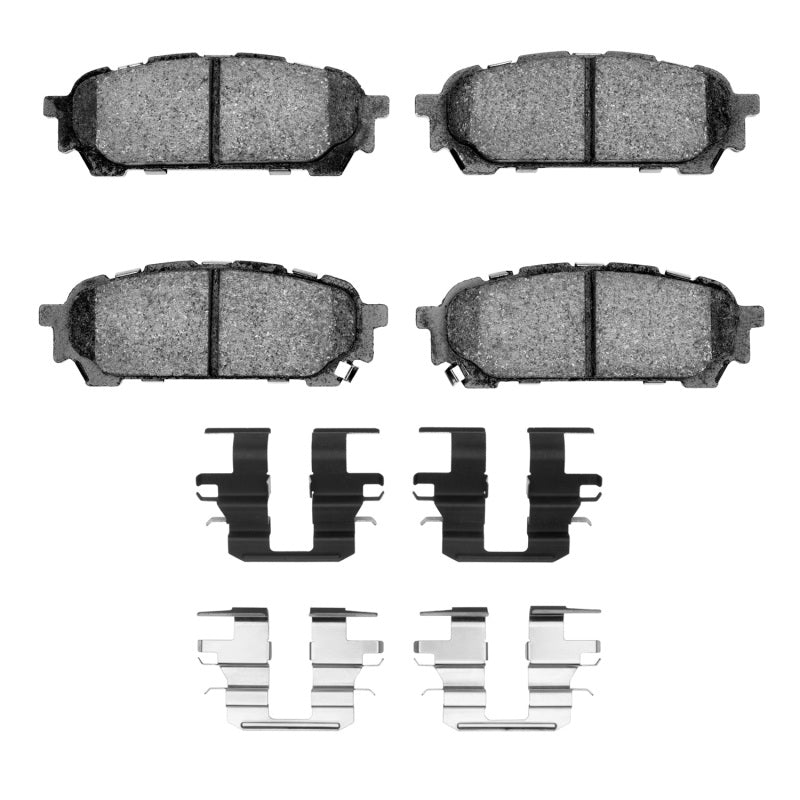 R1 Concepts R1 03-08 Saab 9-2X Rear Semi Met Pads & Hardware Kit