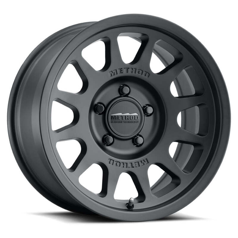 Method Wheels Method MR703 16x6.5 +90mm Offset 6x180 138.9mm CB Gloss Matte Black Wheel