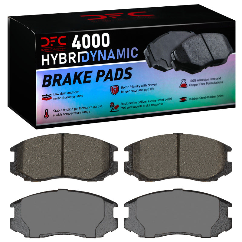 DFC 91-00 Plymouth Colt Front 4000 Hybridynamic Brake Pads