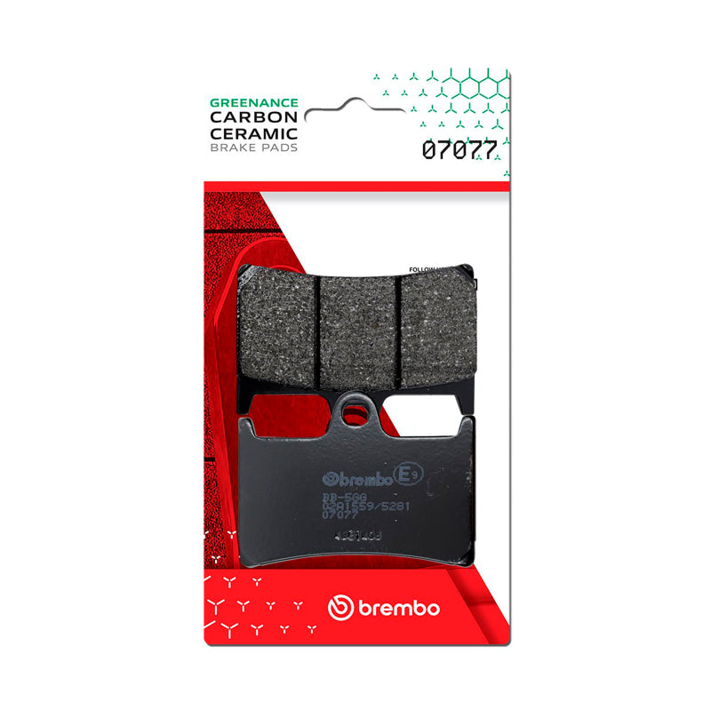 Brembo Powersports Brembo Yamaha Tmax Carbon Ceramic Brake Pad - Front