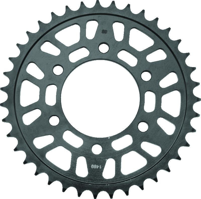 BikeMaster Kawasaki Rear Steel Sprocket 525 39T - Black