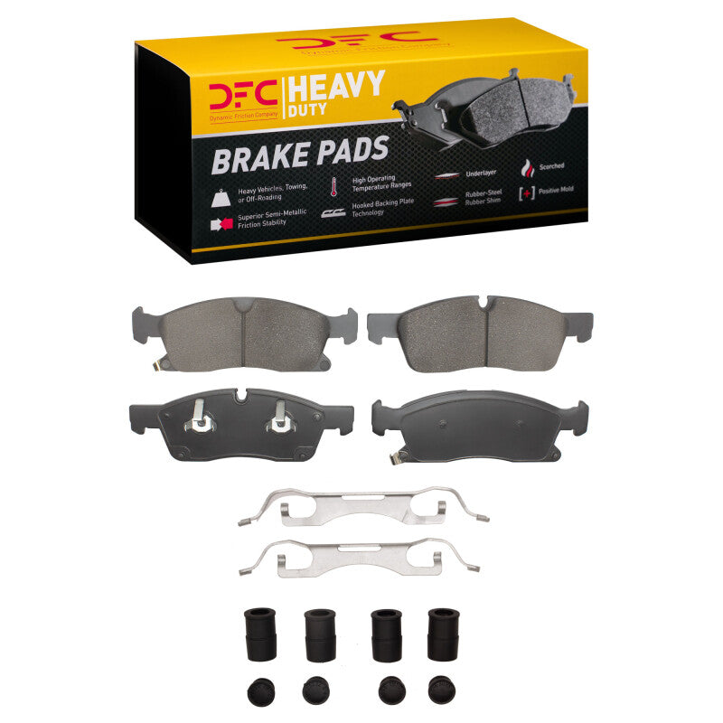 DFC 11-22 Dodge Durango Front Heavy Duty Pads and Hardware Kit