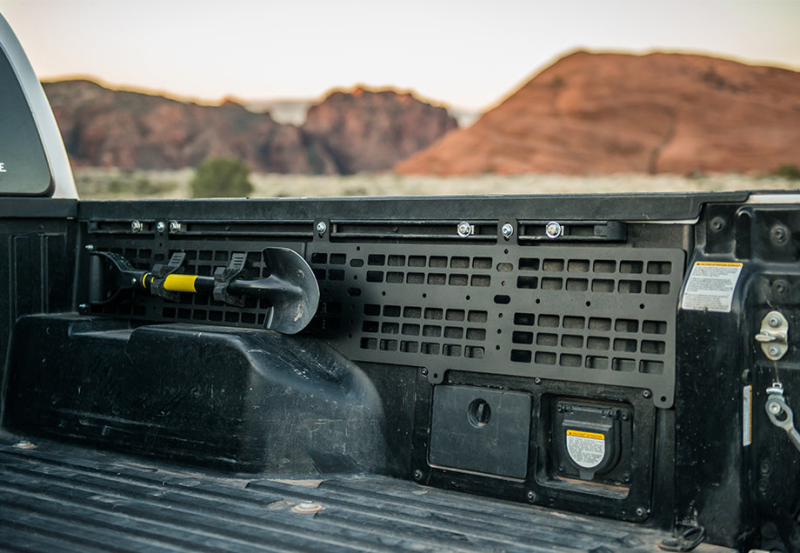 Cali Raised LED Cali Raised 05-23 Toyota Tacoma Bed Molle System For Bakflip Cover Only - Rear Driver