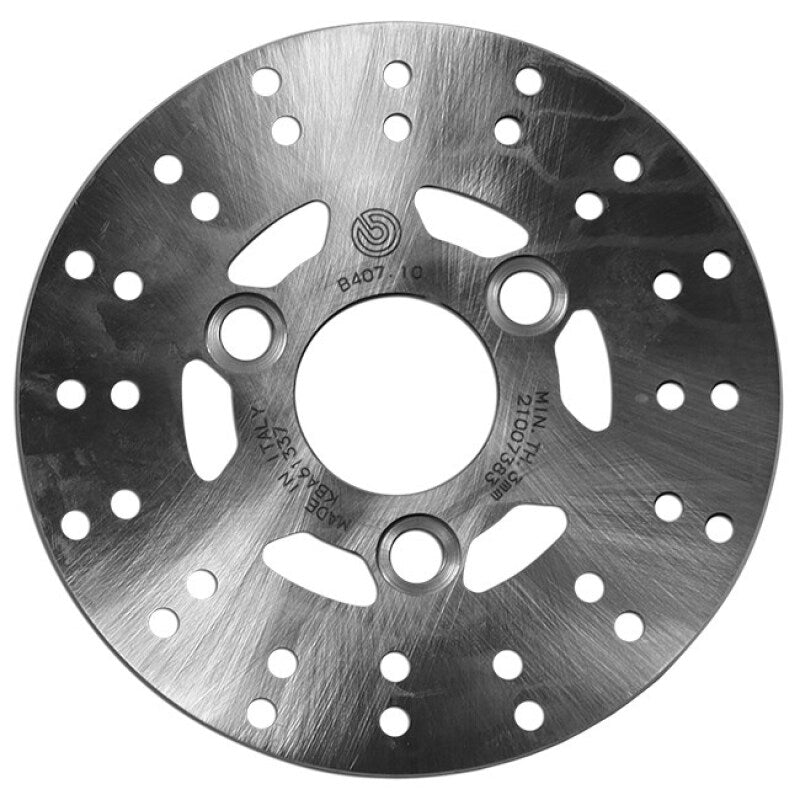 Brembo Powersports Brembo 07-11 Adly Fox 50CC/ 03-08 Peugeot Ludix Snake 50CC 155x3.5mm Brake Disc - Front Fixed