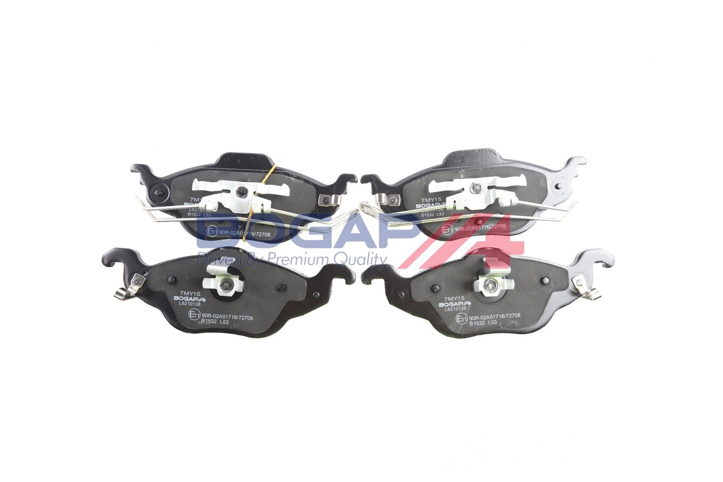 BOGAP L8210138 Brake Pad Set, Disc Brake