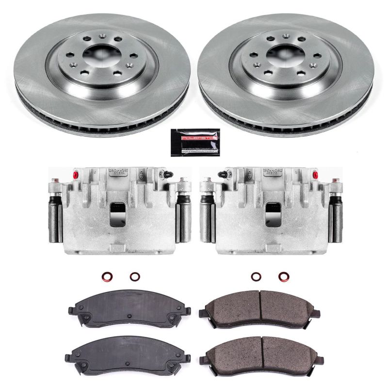 PowerStop Power Stop 04-09 Cadillac SRX Front Autospecialty Kit w/Cals