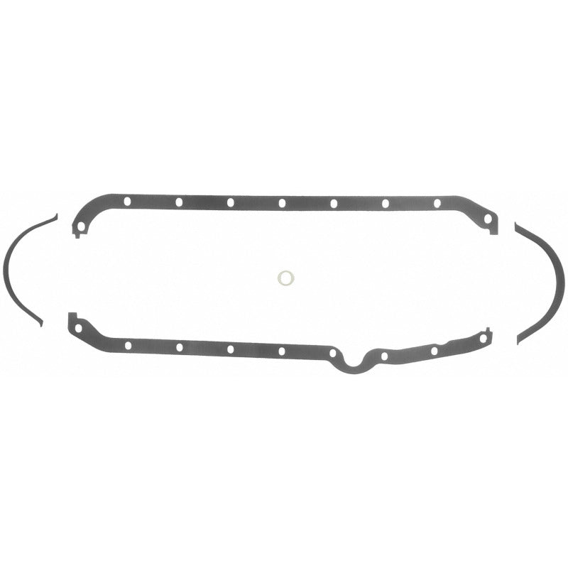 Fel-Pro 17980 Engine Oil Pan Gasket Set 18 Bolt Hole Multi Piece Gasket