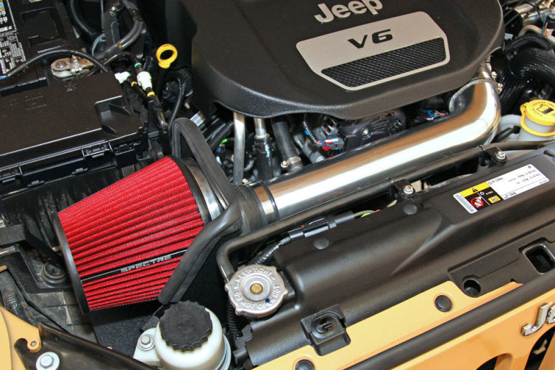 Spectre Air Intake Kit Jeep Wrangler V6-3.6L F/I 12-18
