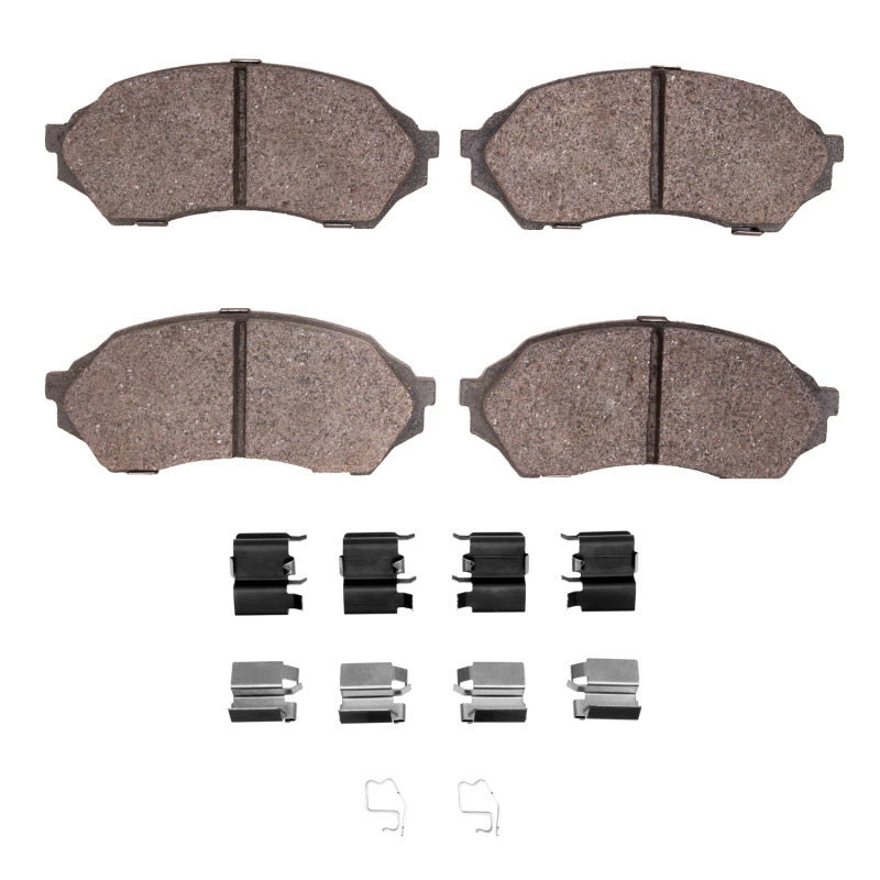 DFC 99-01 Mazda Protege Front 4000 HybriDynamic Brake Pads and Hardware Kit