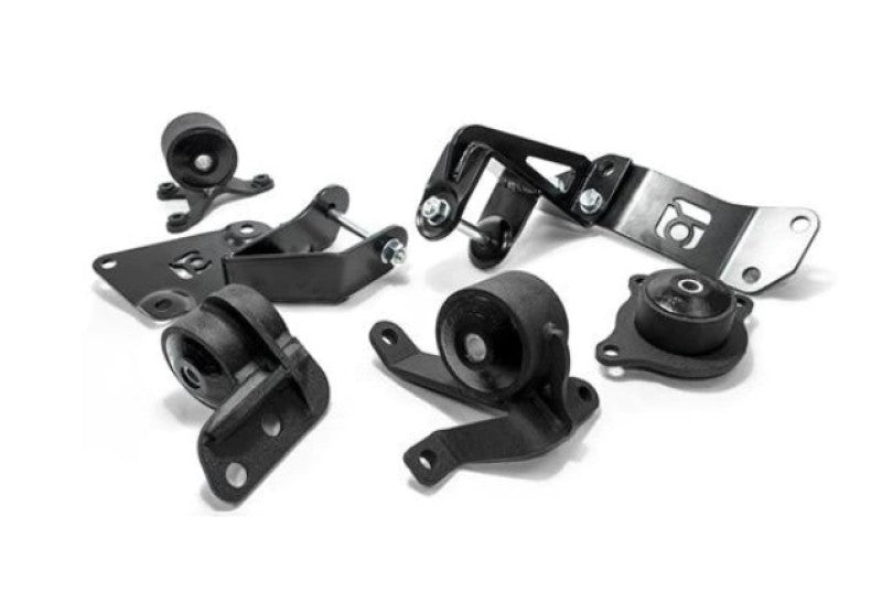 Innovative Mounts Innovative 01-05 Civic K-Series Black Steel Mounts 95A Bushings (Not K24 Trans)