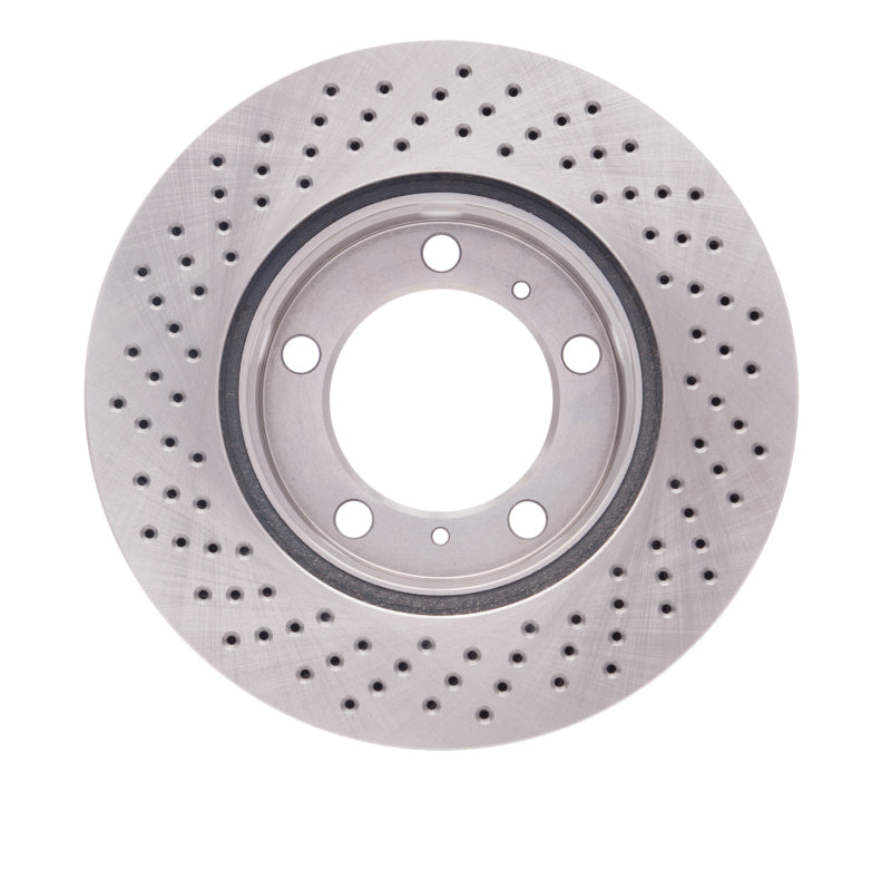 DFC 05-08 Porsche Boxster Right Front Drilled Brake Rotor