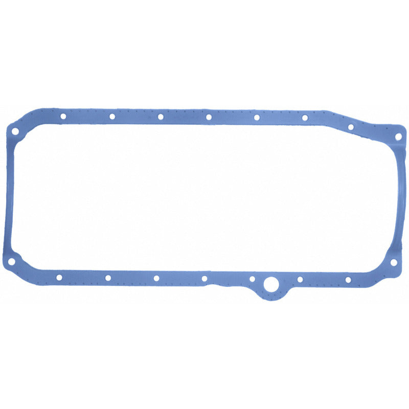 Fel-Pro Chevy 5.0/5.7 1-piece w/rigid carrier Oil Pan Gasket Set Molded Rubber