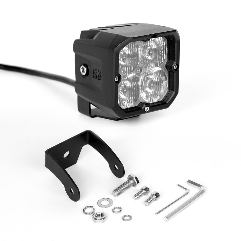 XKGLOW XK Glow XKchrome 20w LED Cube Light w/ RGB Accent Light - Driving Beam