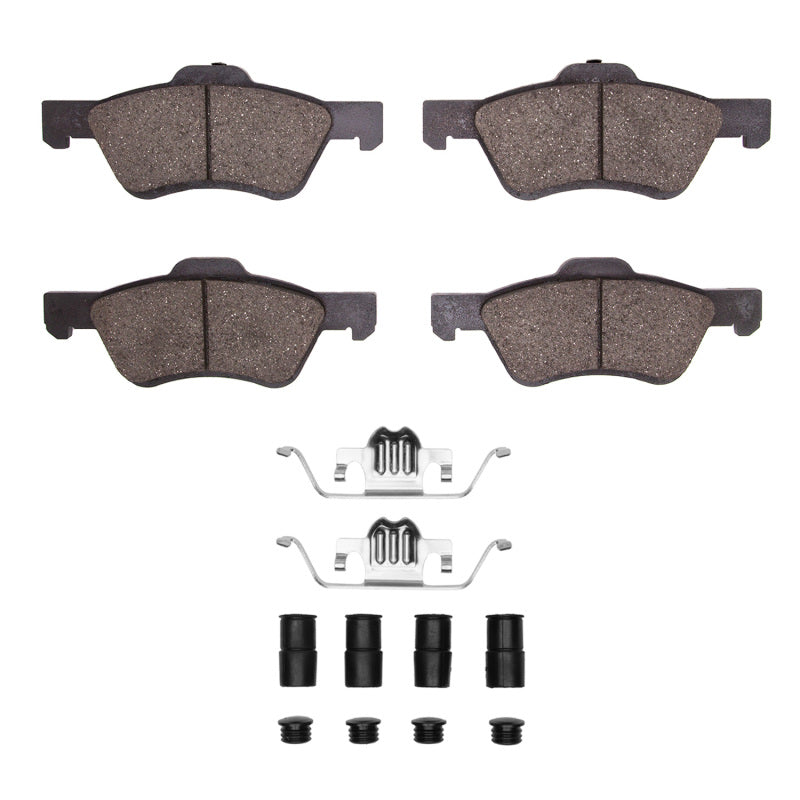 R1 Concepts R1 05-12 Ford Escape Front Ceramic Brake Pads & Hardware Kit