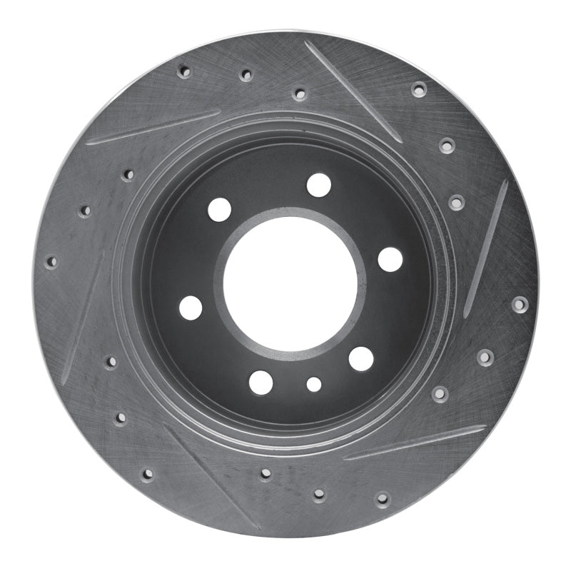 R1 Concepts R1 06-18 Dodge Sprinter 3500 Rear Left Drilled & Slotted Silver Brake Rotor