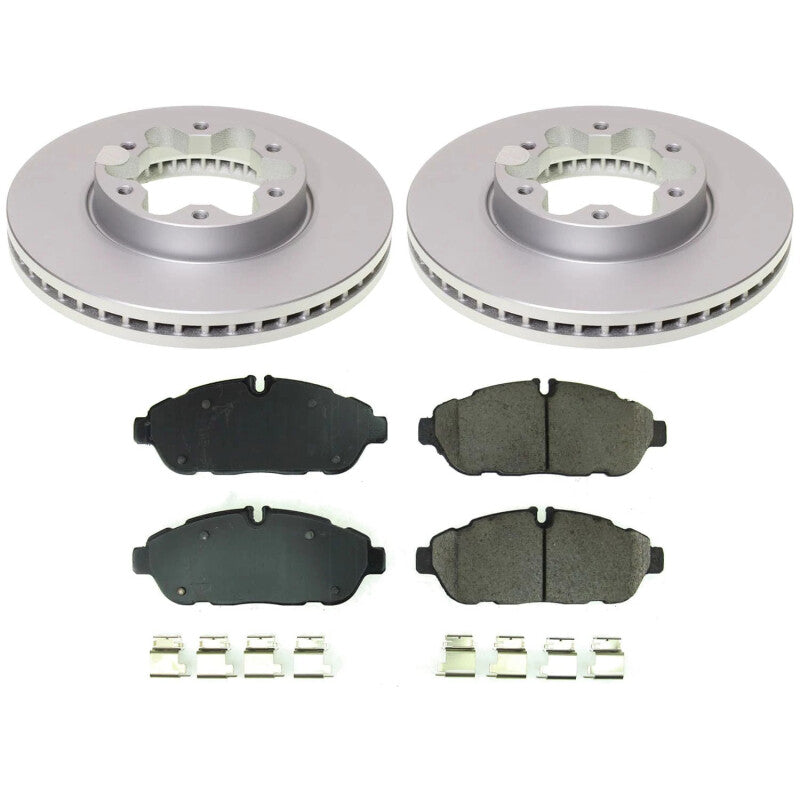 PowerStop Power Stop 20-23 Ford Transit-150 Front Z17 Coated Brake Kit