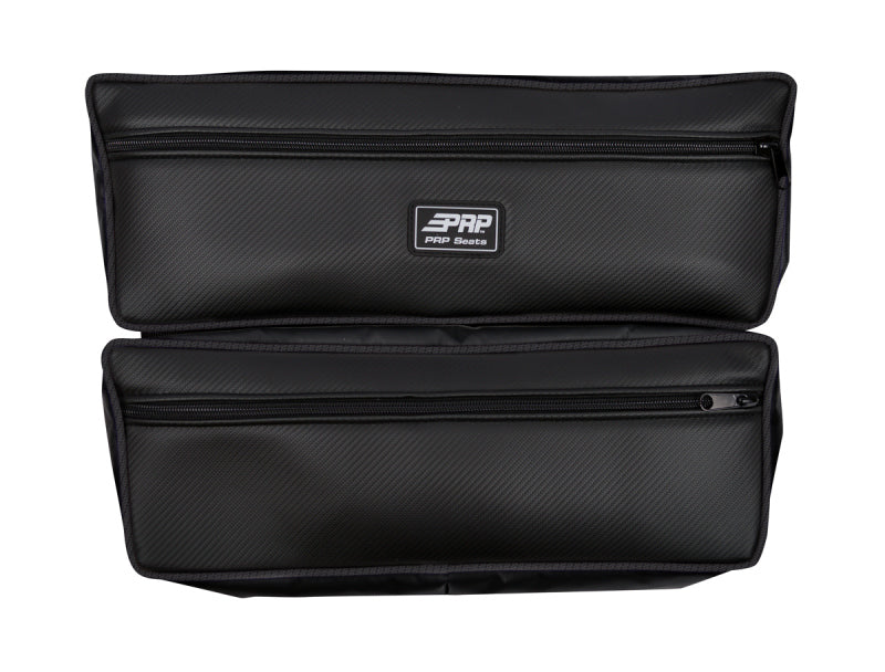 PRP Seats PRP Polaris RZR Double Bag - Carbon Fiber Black