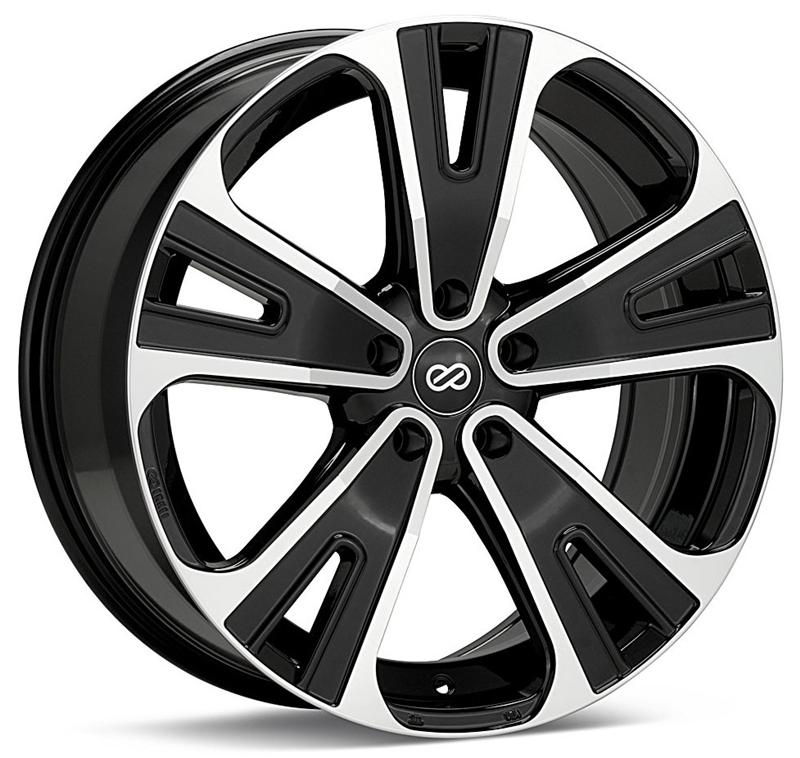 Enkei Universal SVX Truck & SUV 20x8.5 +40mm Offset 5x120 Bolt 72.6mm Bore Silver Machined Wheel
