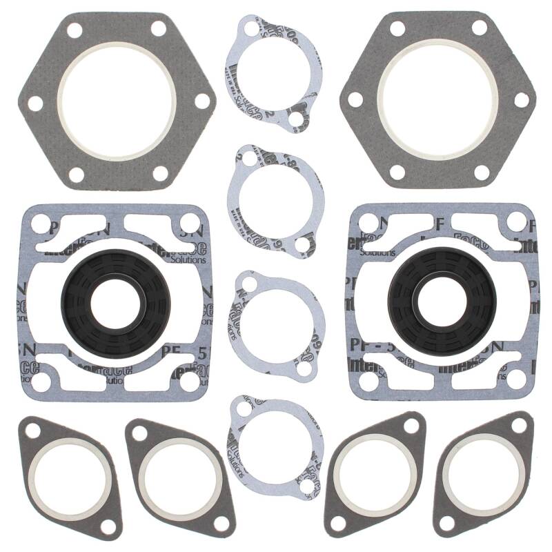 Vertex Pistons Vertex Gaskets 74-77 Polaris Electra Complete Gasket Kit w/ Oil Seals