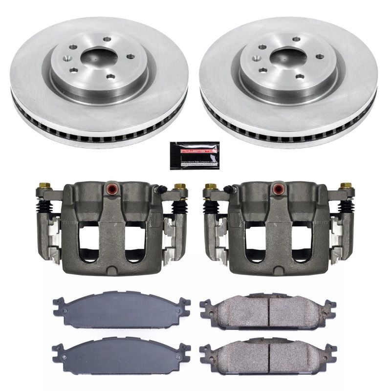 PowerStop Power Stop 11-19 Lincoln MKT Front Autospecialty Kit w/Cals