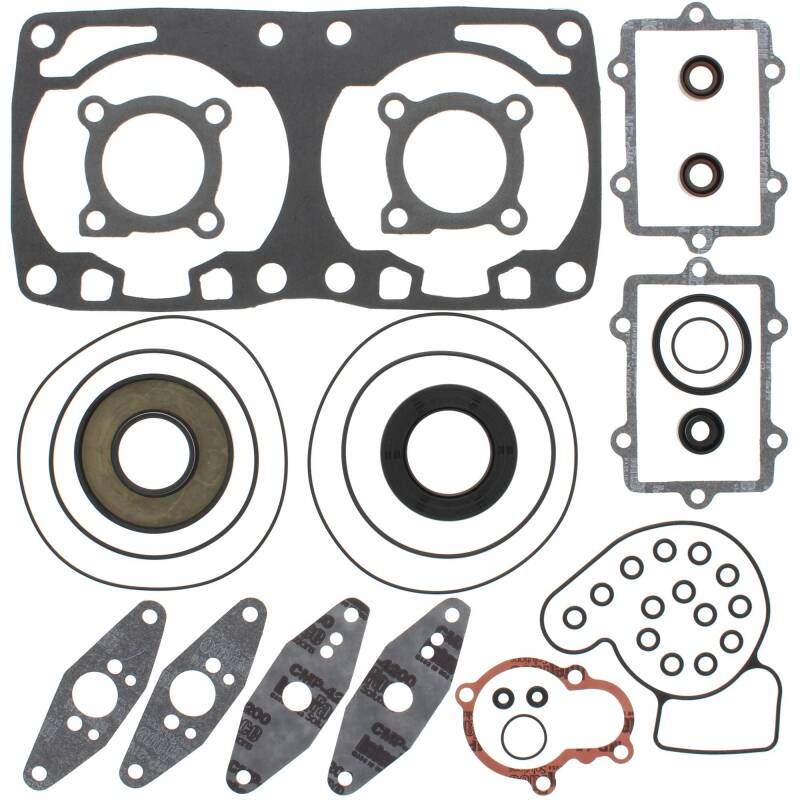 Vertex Pistons Vertex Gaskets 07-09 Arctic Cat Cross Fire 800 EFI Complete Gasket Kit w/ Oil Seals