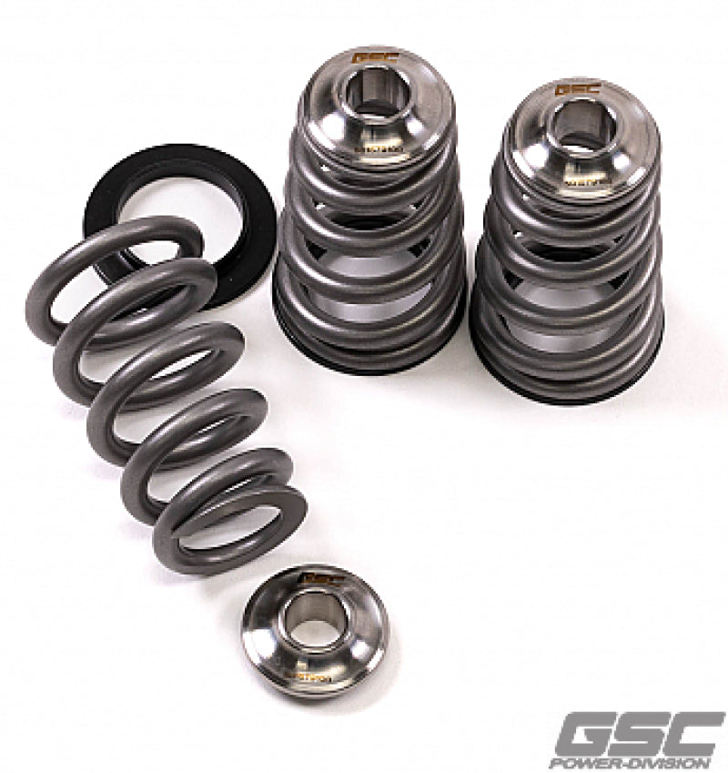GSC Power Division GSC P-D Nissan VQ35 Extreme Conical Valve Spring Titanium Retainer and Spring Seat Kit