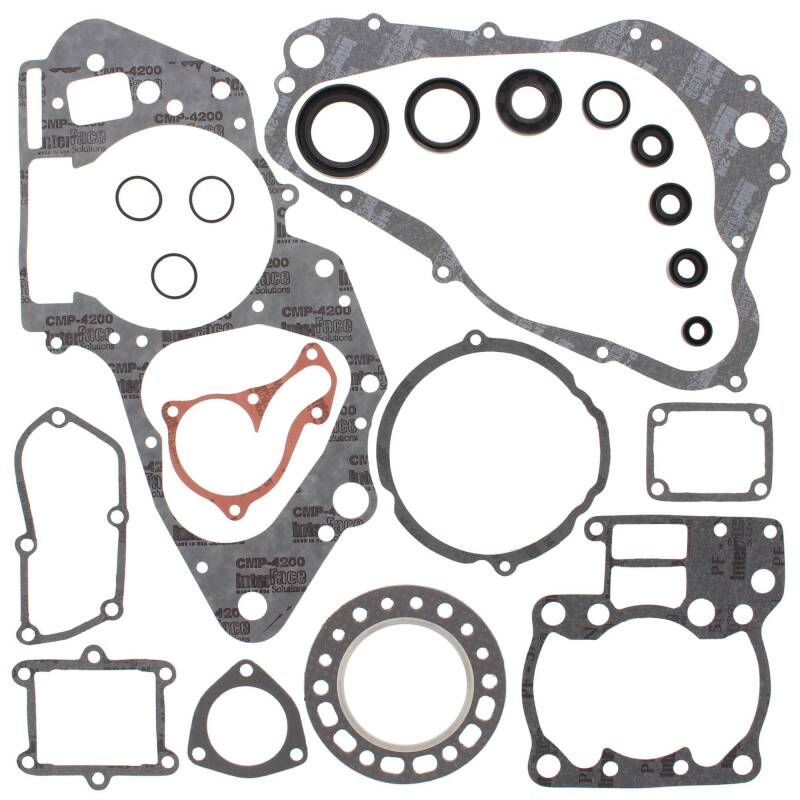 Vertex Pistons Vertex Gaskets 87-88 Suzuki RM250 Complete Gasket Kit w/ Oil Seals