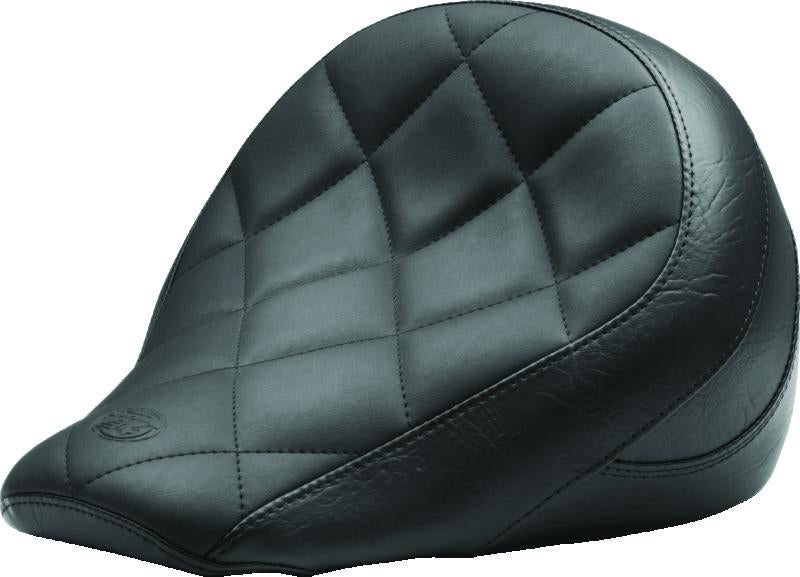 Mustang Motorcycle Mustang 18-21 Harley Fat Boy Wide Tripper Passenger Seat - Brown