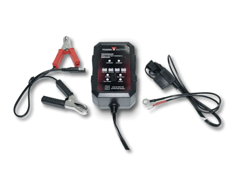 Yuasa Battery Yuasa 900m Amp Charger & Maintainer - 6V/12V