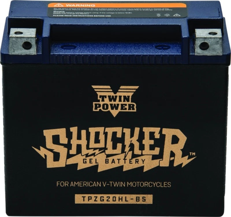 TwinPower Twin Power YTX-20HL Shocker Gel Battery Replaces H-D 65989-97A 310 CCA