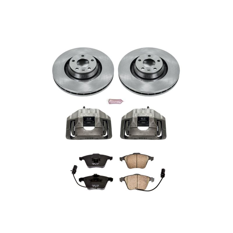 PowerStop Power Stop 05-11 Audi A6 Quattro Front Autospecialty Kit w/Cals