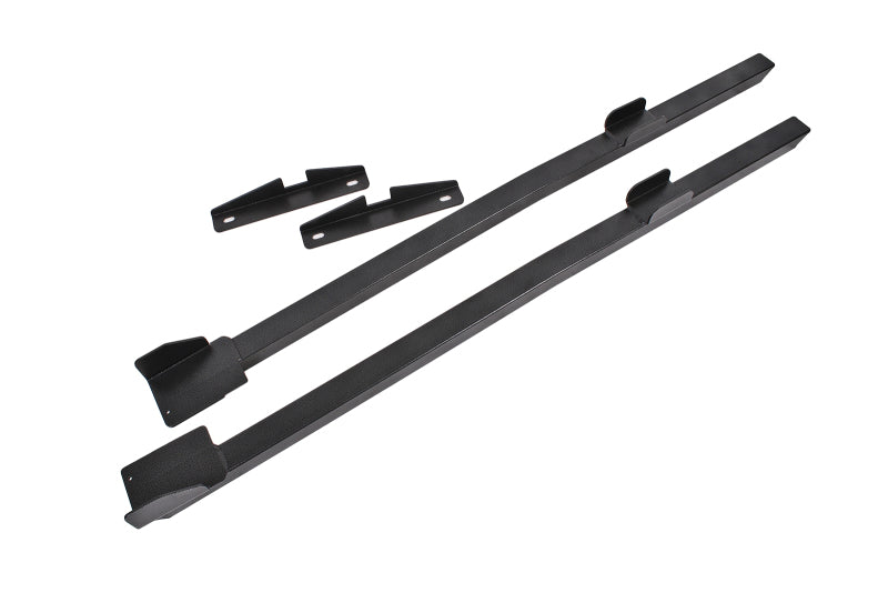BMR Suspension BMR 94-04 Mustang Hardtop Only Weld-On Boxed Premium Subframe Connectors - Black Hammertone