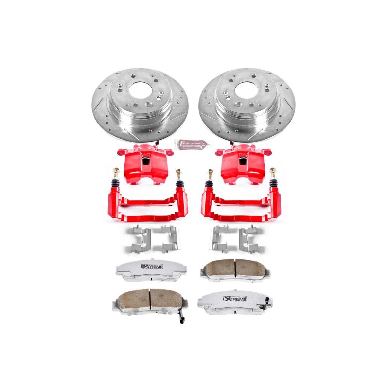 PowerStop Power Stop 01-03 Acura CL Front Z26 Street Warrior Brake Kit w/Calipers