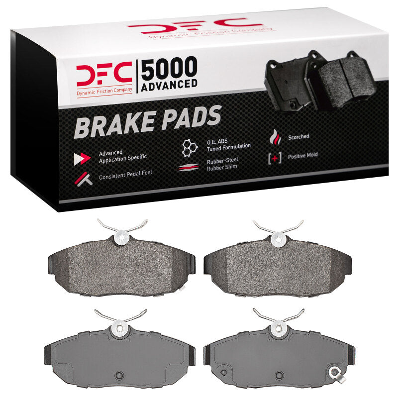 DFC 12-14 Ford Mustang Rear 5000 Advanced Low Metallic Brake Pads