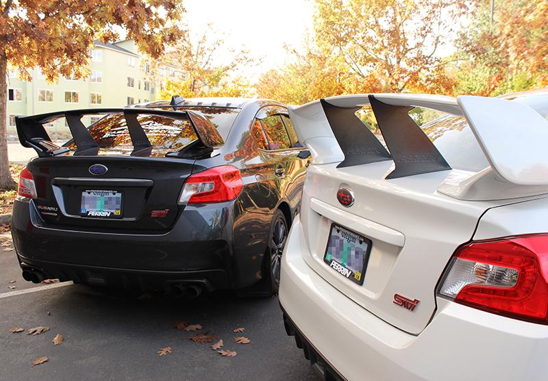 Perrin Performance PERRIN 15-21 Subaru STI Wing Stabilizer - Black