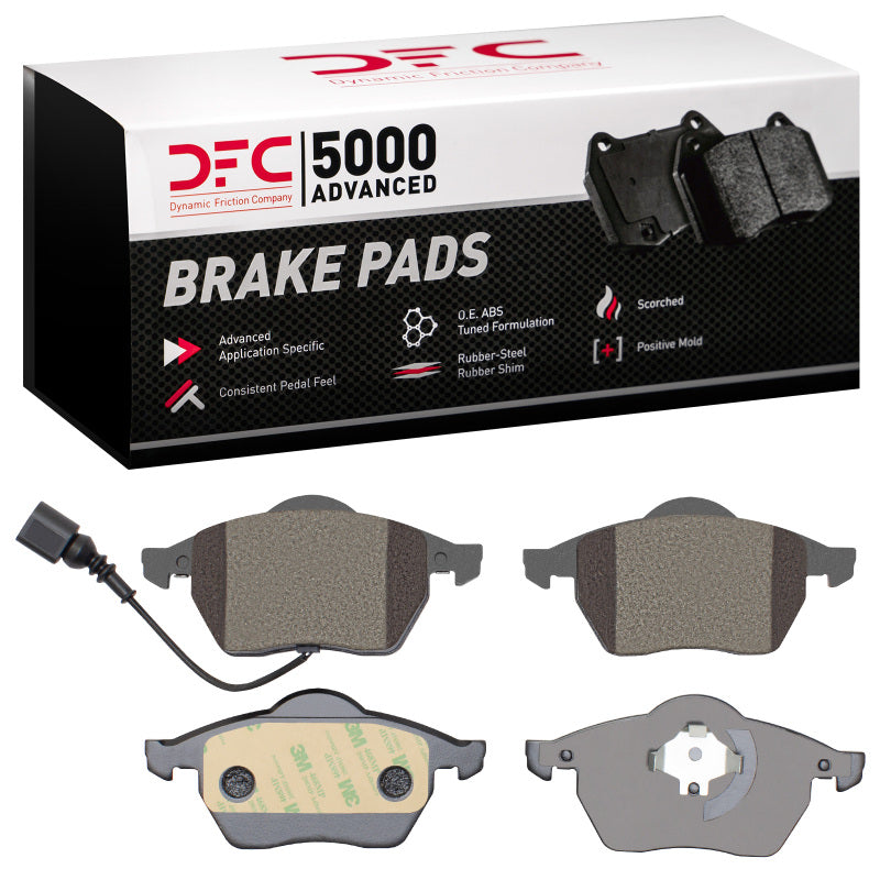 DFC 00-06 Audi TT Quattro Front 5000 Advanced Low Metallic Brake Pads