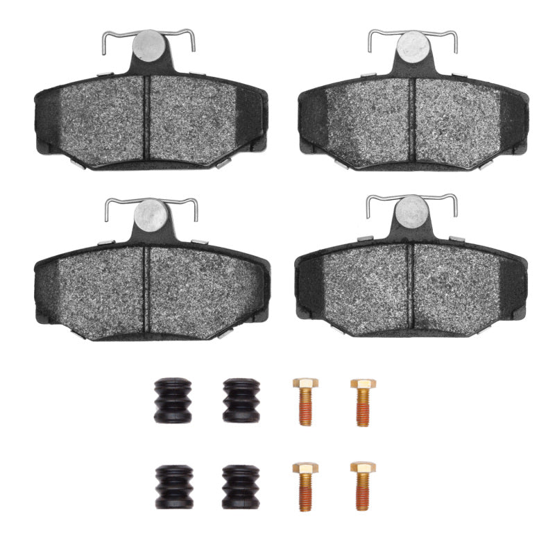 R1 Concepts R1 88-00 Volvo V70 Rear Euro Ceramic Brake Pads and Hardware Kit
